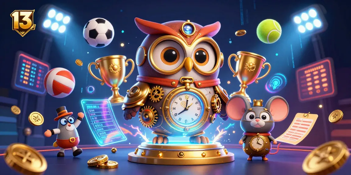 Engage with 13WIN's dynamic gaming universe featuring time-traveling characters and casino action.