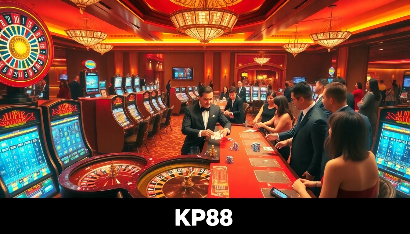Experience the thrill of KP88 with exciting casino games and engaging players.