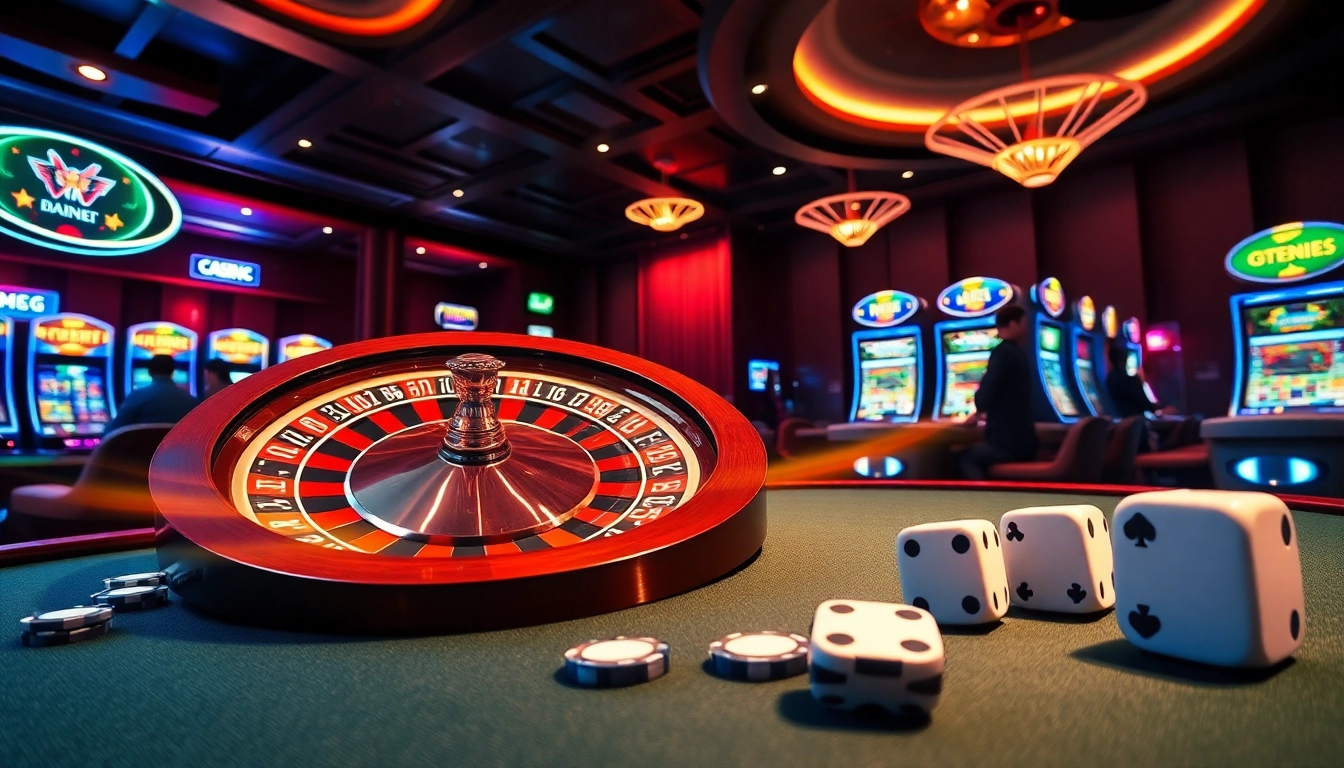 Experience the thrilling atmosphere of online gambling at https://789betg.com/ with vibrant casino visuals.