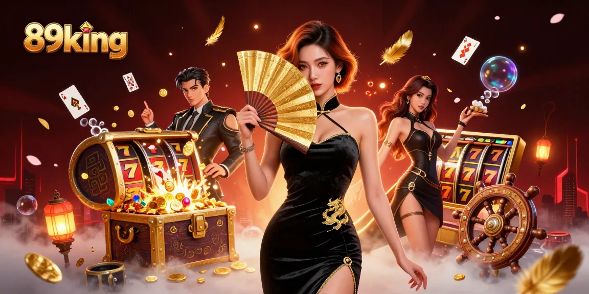 Experience the thrilling atmosphere of 89king casino with dynamic slots and captivating characters.
