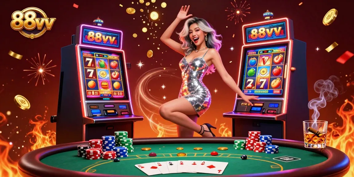 Win big with 88vv at a dazzling casino experience featuring slots and poker!