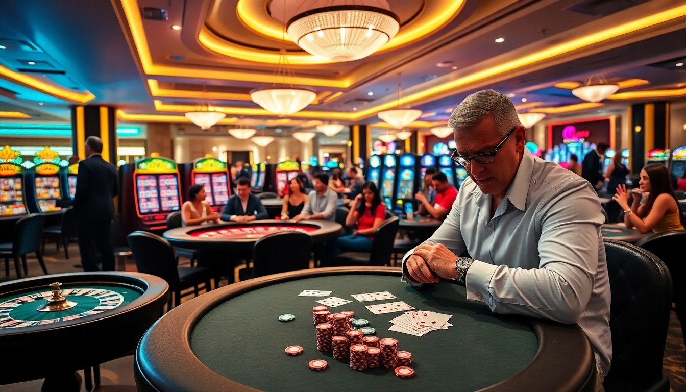 Experience the thrill of winning at cm88.mobi with vibrant casino visuals of players enjoying roulette.