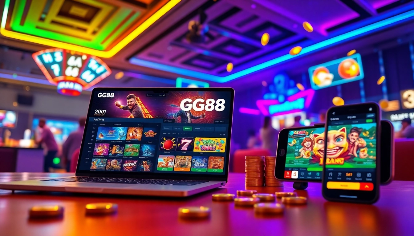 GG88 engaging online gaming experience with dynamic games and betting options.