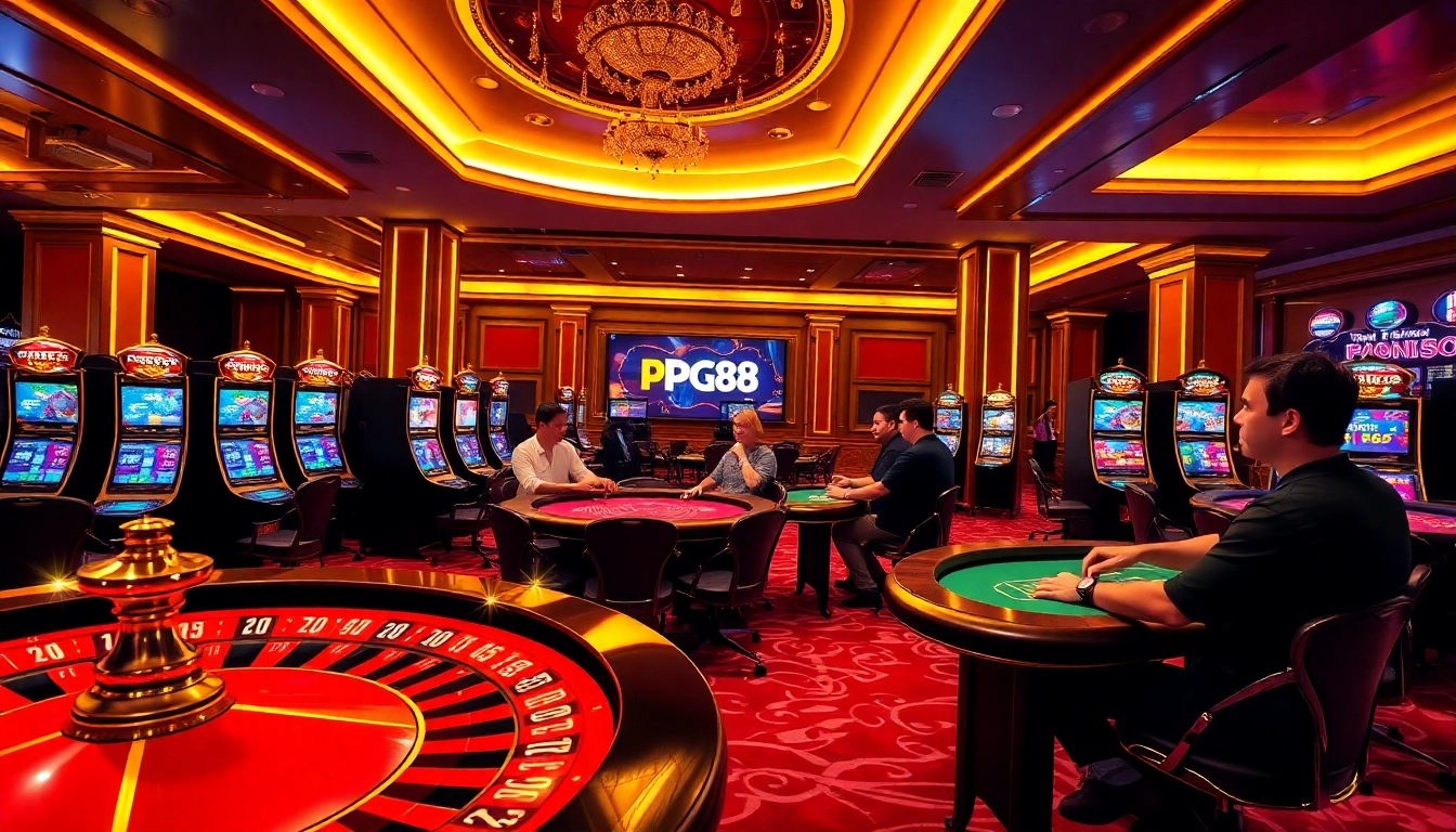 Experience the excitement at PG88 Casino with stunning games and vibrant atmosphere.