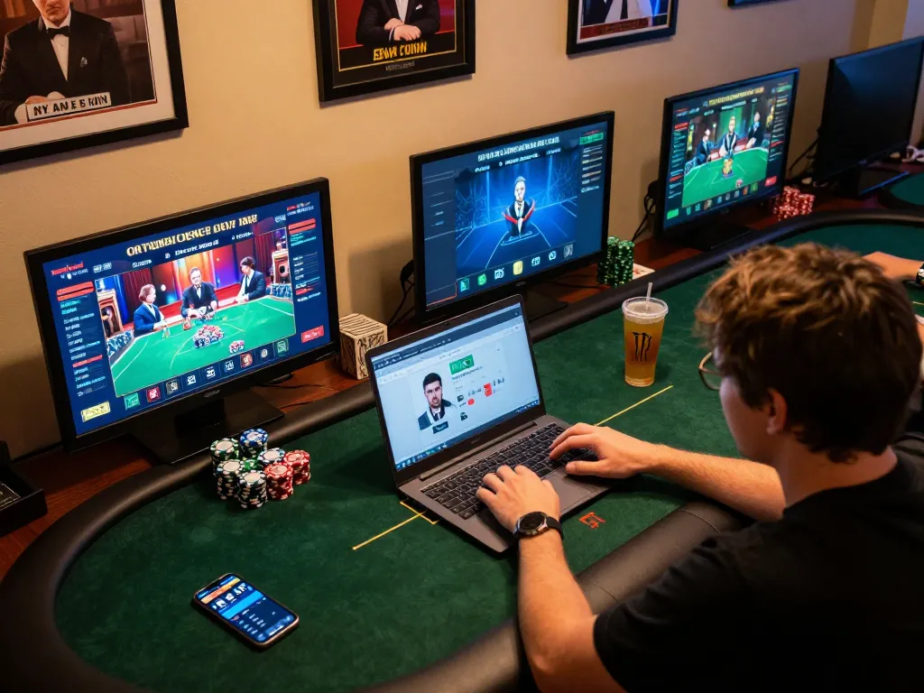 Experience thrilling online gaming at XX88 with a dynamic poker setup showcasing strategic gameplay.